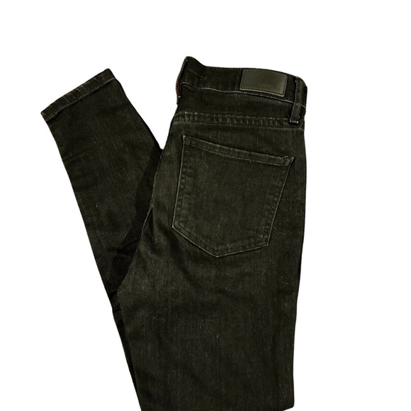 COPY - Express Women’s Black Denim Classic Skinny Jeans Mid-Rise Size 4 - Picture 3 of 4